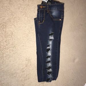 VIP Skinny Distressed Jeans